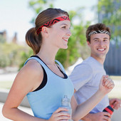 Αντιολισθητικός ιδρώτας Sweatband Ανδρικά Γυναικεία Άσκηση Γυμναστική Γιόγκα Sports Hairband Elastic Absorbent Running Headband New