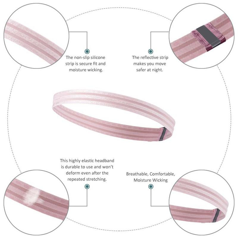 Sportska traka za glavu koja upija vlagu Trake za glavu za vježbanje Prozračne uniseks trake za znoj za trčanje, planinarenje, igranje košarke, nogometa