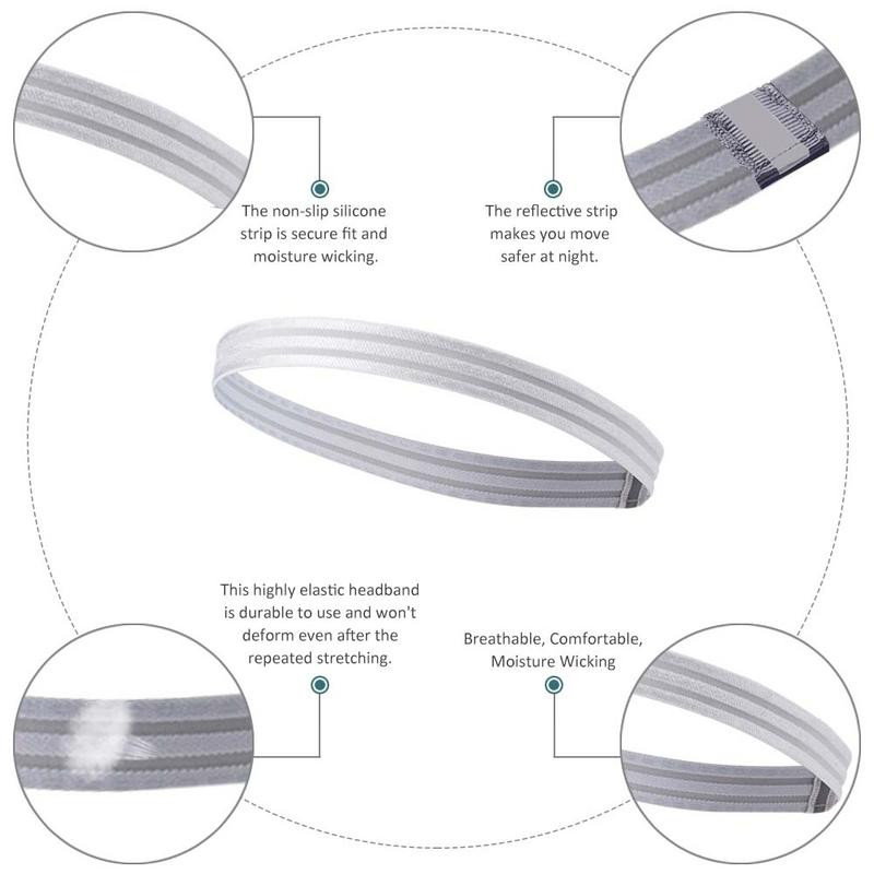 Sportska traka za glavu koja upija vlagu Trake za glavu za vježbanje Prozračne uniseks trake za znoj za trčanje, planinarenje, igranje košarke, nogometa