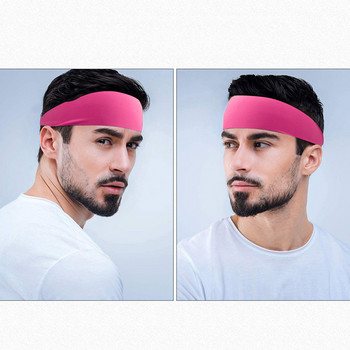 Αθλητικές ζώνες κεφαλής Quick Dry Yoga Headbands Ευρωπαϊκού και Αμερικάνικου στυλ Επίδεσμος μαλλιών υψηλής ελαστικότητας για άνδρες γυναίκες