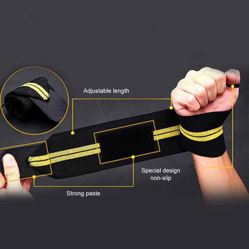 Reguleeritavad randmepaelad meeste ja naiste elastne randmepael ja sportlaste jõutõstmise randmepaelad 1tk