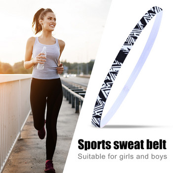 Sports Headband Running Fitness Hair Band Ανδρικά Γυναικεία Yoga Pliate Elastic Sweatband Hair Wrap Headbands Αθλητικά ρούχα