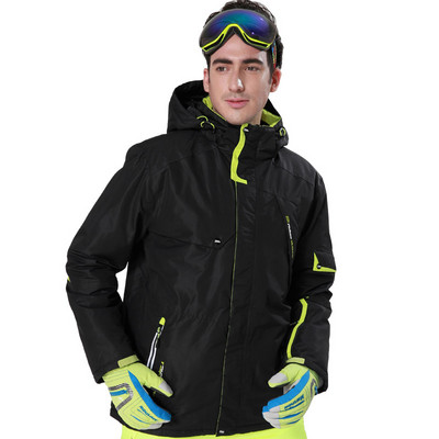 Detector vīriešu slēpošanas jaka Zilā apdruka ziemas āra slēpošanas kostīms Augstums ūdensizturīgs, elpojošs slēpošanas jaka silta snovborda jaka