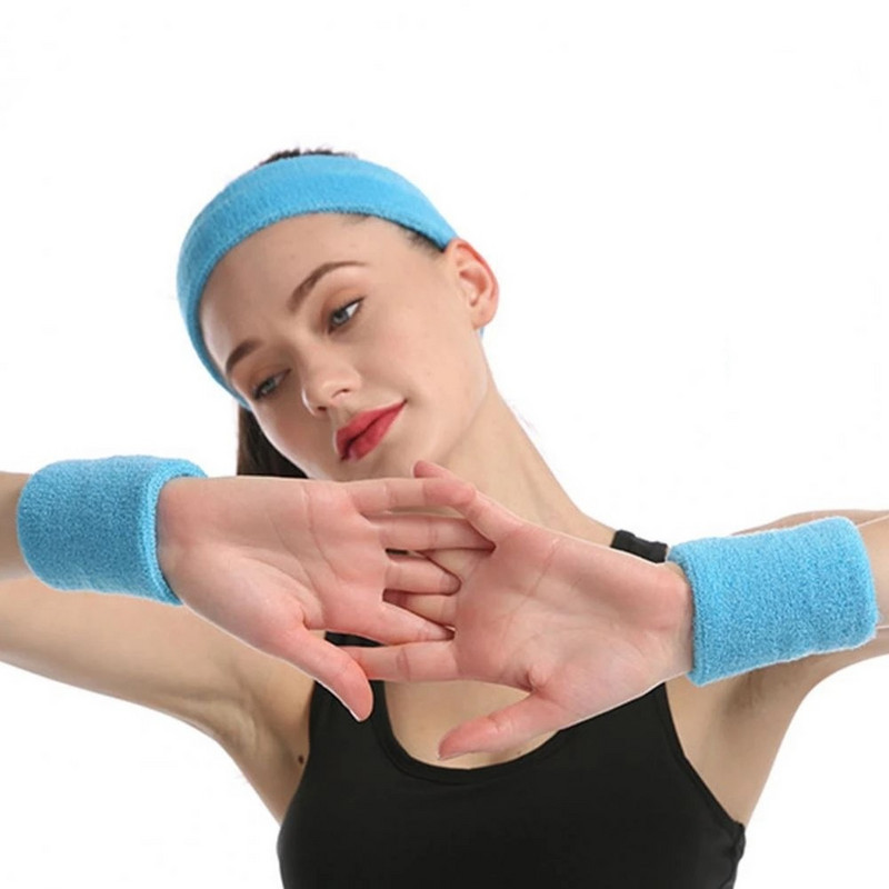 2 tk sport randmepaelu + 1 tk peapaela käterätikute higipaelte komplekt jooga korvpalli jaoks tennise treeningu peapaela randmepaela kaitse