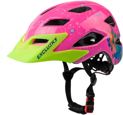 Ekskluzīva bērnu velosipēda ķivere, noņemams saulessargs, regulējams īpaši viegls ceļu kalnu bērnu drošības riteņbraukšanas ķivere skrituļslidošanai