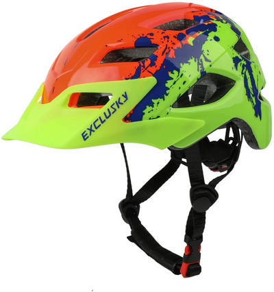 Ekskluzīva bērnu velosipēda ķivere, noņemams saulessargs, regulējams īpaši viegls ceļu kalnu bērnu drošības riteņbraukšanas ķivere skrituļslidošanai