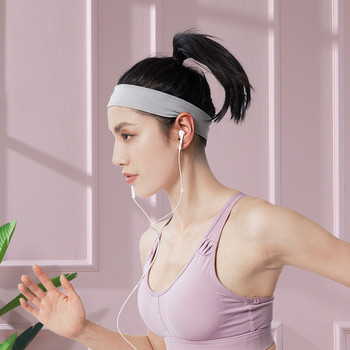 1PcUltra-Thin Sports Sweatband Αναπνεύσιμος απορροφητικός ιδρώτας ιδρώτας ιμάντας κεφαλιού για τα μαλλιά Μαλακό ομαλό λουράκι κεφαλής γιόγκα για εξωτερικούς χώρους