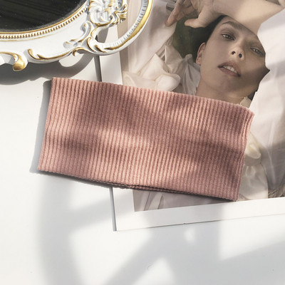 Sport Jalgrattapesu Näo Juuksepaelad Pehme korea puuvillane kootud peapael naistele Tüdrukutele Bandaanid Mood Juukseaksessuaarid Kuumad