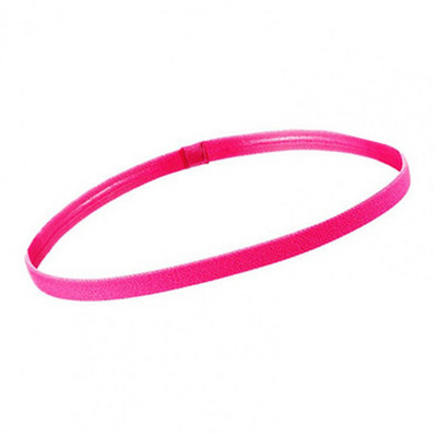 Sporta sviedru lente ar augstu elastību, mīksta šauru joslu galvas saite pret slīdēšanu, sviedru absorbcija, izturīga galvas sviedru lente skriešanai