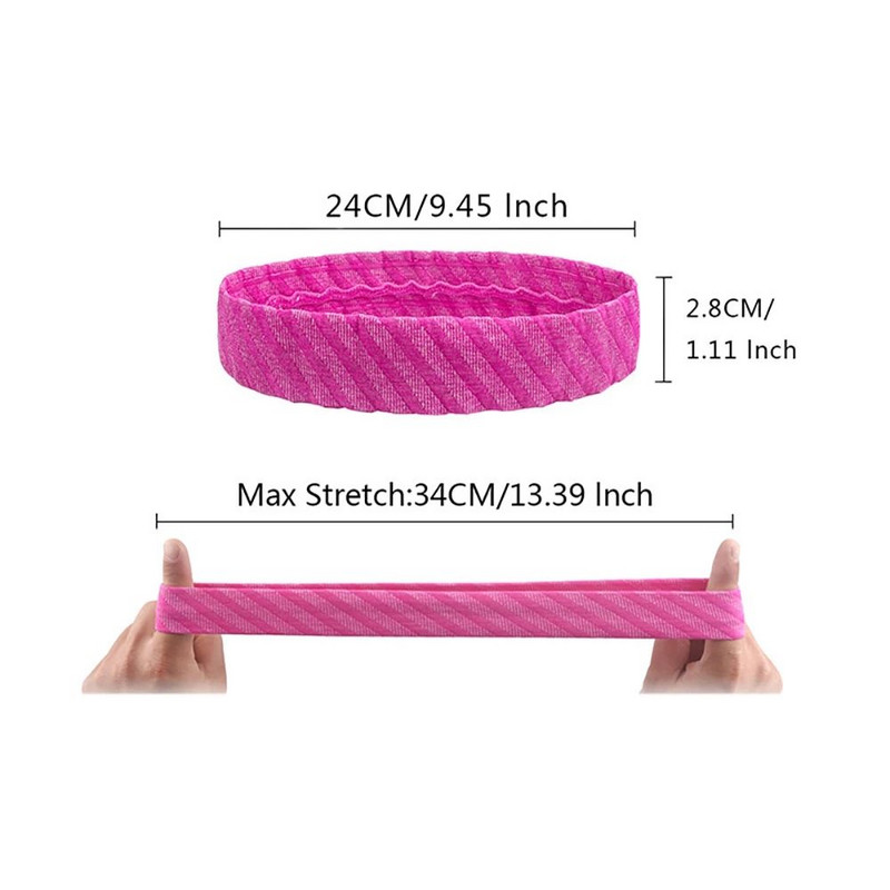 Spordipeapael Kaasaskantav Fitness Libisemiskindlad Juuksepaelad Meeste Naiste Juuksepael Rattasõit Jooga Jooksmine Elastne higipael