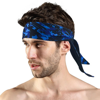 Ανδρικά/Γυναικεία Αθλητικά ιδρώτα Headband Run Tennis Fitness Pirate Headband Sports Yoga Hair Ribbon Jogging Αθλητικά αξεσουάρ Ζώνη φούτερ