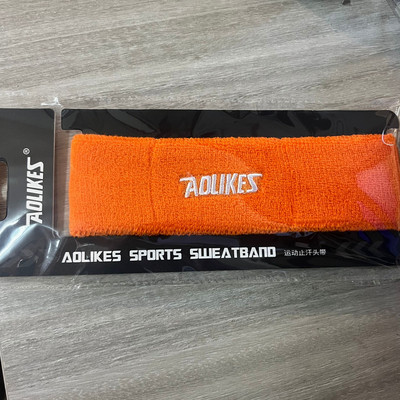 AOLIKES puuvillane spordikorvpalli higipael naistele jooga juuksepael Pea higipael Fitness Jõusaal Jooksupeapael tsweetband kabjapael