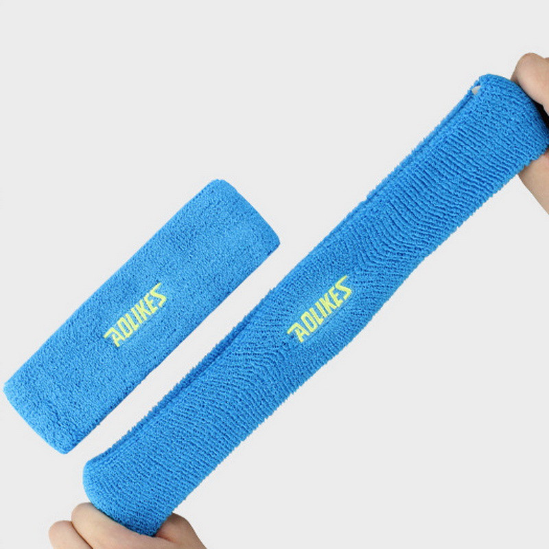 AOLIKES puuvillane spordikorvpalli higipael naistele jooga juuksepael Pea higipael Fitness Jõusaal Jooksupeapael tsweetband kabjapael