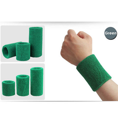 AOLIKES 1PCS Tower Wristband Tennis/Basketball/Badminton Wrist Support Sports Protector Sweatband 100% Cotton Gym Wrist Guard