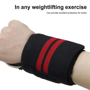 1PC Sports Wrist Guard Weightlifting Bandage Wristband Support Wristband Outdoor Fitness Body Building Wrist Wrap Bandage Support Hand