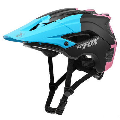 Каска BATFOX mtb ендуро мъжка велосипедна каска с козирка Ultralight bmx Каска за велосипед жена бели велосипедни каски Casco Ciclismo