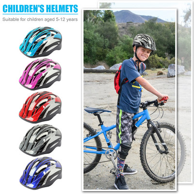Детска велосипедна каска Кънки Каране Безопасност Детски велосипедни защитни каски Каска за велосипед Спорт на открито Аксесоари за колоездене