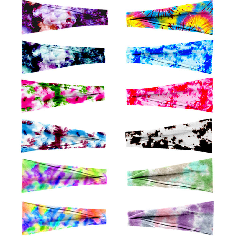 Uus elastne peapael, sportlik dressipael, naiste meeste jooga tennis, jooksmine, sörkimine, jalgrattasõit, juuksepael Turban välijõusaali spordimeigiside