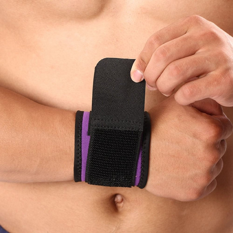 Ρυθμιζόμενα αθλητικά μπρατσάκια μπάσκετ με πίεση Fitness Sweatband Hand Wrist Support Brace Wraps Badminton Tennies Hand Band