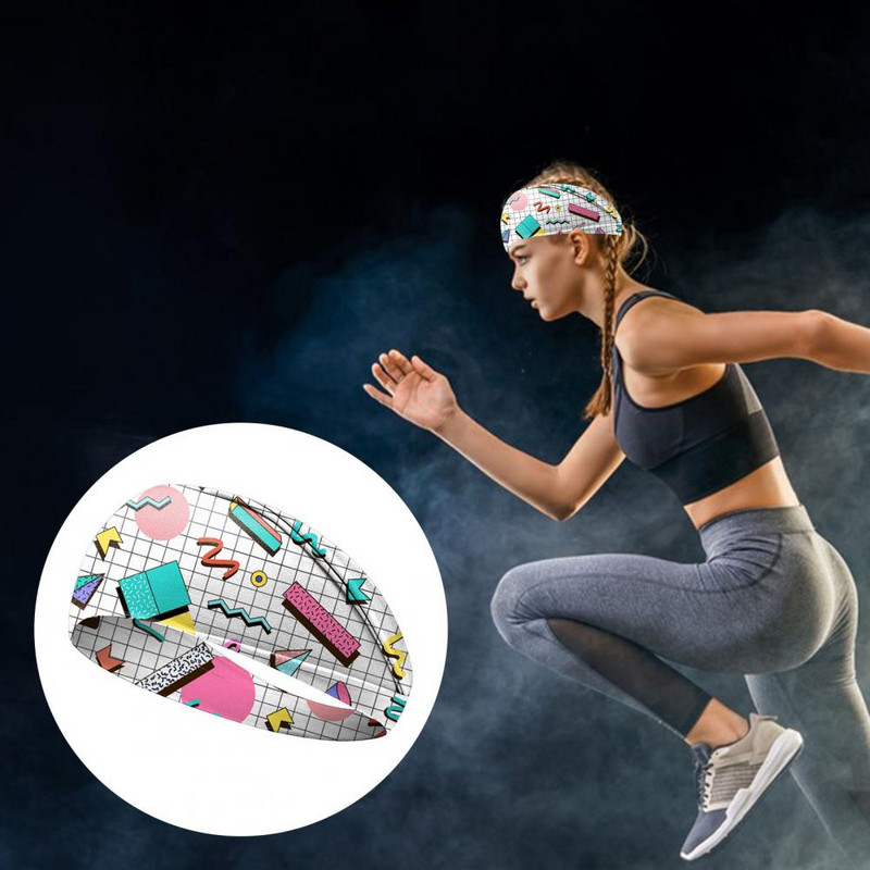 Αθλητική κεφαλή αθλητικής κεφαλής για τρέξιμο για γιόγκα για γρήγορη ξήρανση προπόνησης για γυναίκες