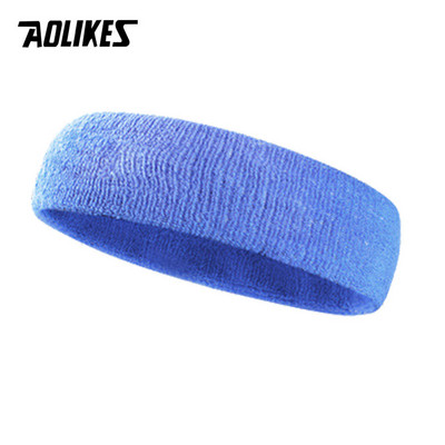 AOLIKES Fitness Bėgimas Dviračių Prakaito juostelė Prakaito galvos juosta vyrams Moterų elastinė kvėpuojanti Joga Plaukų juostelės Galvos Prakaito juostos