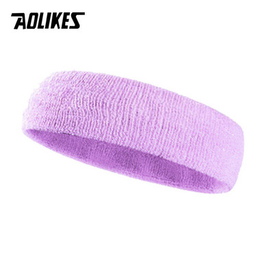 AOLIKES Fitness Bėgimas Dviračių Prakaito juostelė Prakaito galvos juosta vyrams Moterų elastinė kvėpuojanti Joga Plaukų juostelės Galvos Prakaito juostos