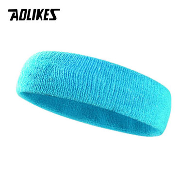 AOLIKES Fitness Bėgimas Dviračių Prakaito juostelė Prakaito galvos juosta vyrams Moterų elastinė kvėpuojanti Joga Plaukų juostelės Galvos Prakaito juostos