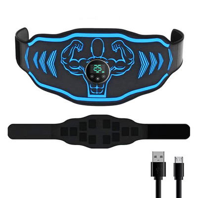 ABS Toning Belt Kõhulihaste Toonik EMS Lihasstimulaator Mehed Naiste Fitness Treening Keha vormimine Kodune Jõusaal Treening Treening