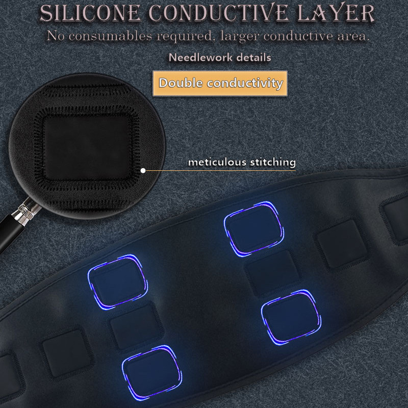 ABS Toning Belt Kõhulihaste Toonik EMS Lihasstimulaator Mehed Naiste Fitness Treening Keha vormimine Kodune Jõusaal Treening Treening