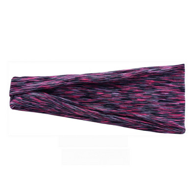 Unisex αντιολισθητικές λωρίδες κεφαλής διευρυμένη ελαστική γιόγκα για τρέξιμο που απομακρύνει την υγρασία