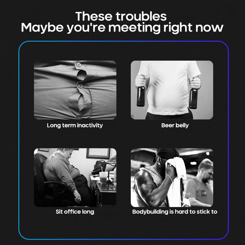 Kõhulihaste stimulaator Treener USB Connect Kõhulihaste treeningvarustus Lihased Elektrostimulaator Tooneri Massaaž