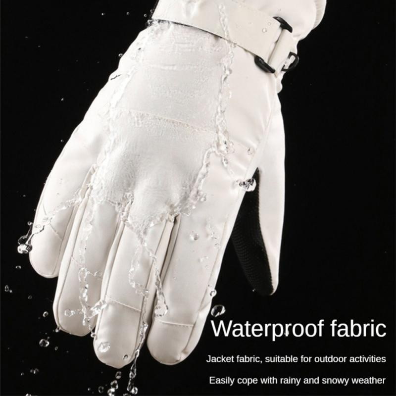 Ανδρικά γυναικεία γάντια σκι Χειμερινά ζεστά αντιανεμικά αδιάβροχα με οθόνη αφής fleece αντιολισθητικά Snowboard Snowmobile για σκι ποδηλασίας