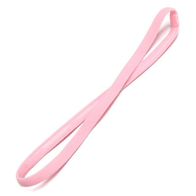 1 vnt Jogos plaukų juostelės Candy Color Moterys Vyriški Sportiniai galvos apdangalai Merginoms Sportiniai Neslystantys elastiniai Guminiai Prakaito dirželiai Futbolas Bėgimas