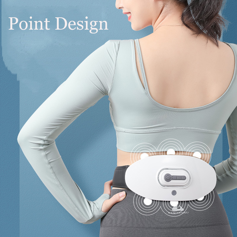 Compress Waist Massager Tens Emsi infrapunaküte Leevendab nimmepiirkonna lihaste pinget Juhtmevaba kaugmassaaž Kodune lõdvestustööriist Kuum