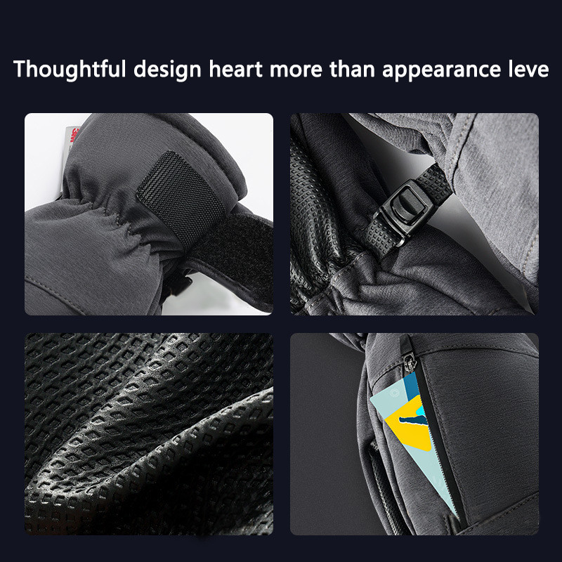 SK32 ziemas slēpošanas cimdi Silti ūdensnecaurlaidīgi vēja necaurlaidīgi cimdi slēpošanai snovbordam braukšanai ar sniega motociklu pārgājieniem ziemas aktivitātes brīvā dabā