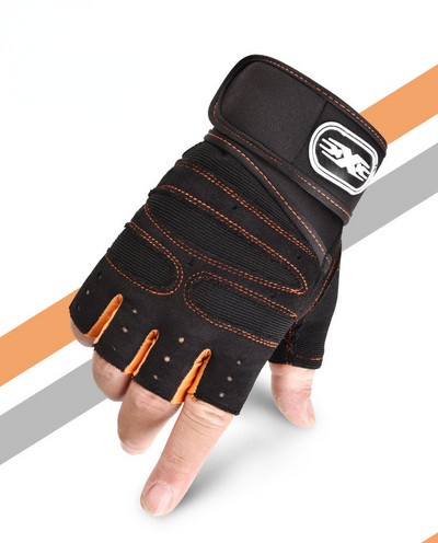 Rukavice za bučice za muškarce Žene Dizanje utega Crossfit Bodybuilding Vježbe Sportske rukavice za vježbanje u teretani Neklizajući štitnik za zglob