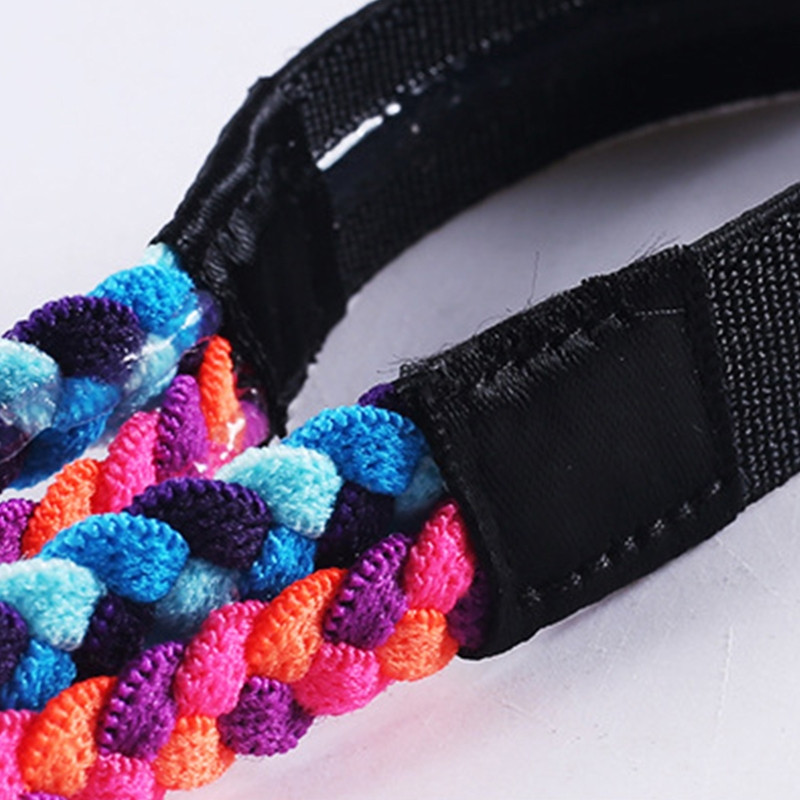 Αντιολισθητική κοτσίδα Αθλητική ζώνη κεφαλής για γυναίκες Αντιολισθητική κορδέλα κεφαλής Sport Fitness Ελαστική σιλικόνη G99D