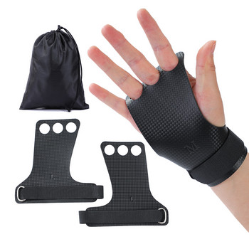 Carbon Hand Grip Crossfit аксесоари за вдигане на тежести Kettlebells Гимнастика Тренировка Equipmento Guantes с чанта за носене