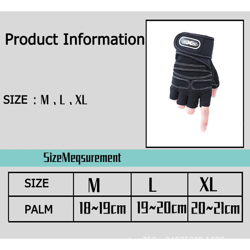 Rukavice za bučice za muškarce Žene Dizanje utega Crossfit Bodybuilding Vježbe Sportske rukavice za vježbanje u teretani Neklizajući štitnik za zglob