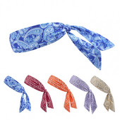 Meeste naiste spordipeapael Pehme jääsiidiga trükitud higipael, hingav fitness-jooga peapael Sportliku treeningu tarvikud