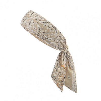 Meeste naiste spordipeapael Pehme jääsiidiga trükitud higipael, hingav fitness-jooga peapael Sportliku treeningu tarvikud