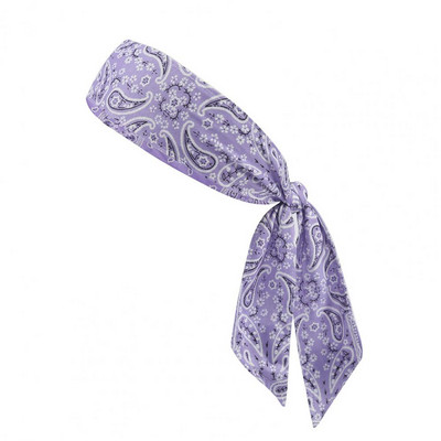 Meeste naiste spordipeapael Pehme jääsiidiga trükitud higipael, hingav fitness-jooga peapael Sportliku treeningu tarvikud