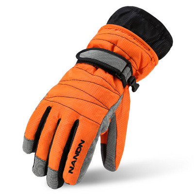 Ziemas silts kalnu snovborda slēpošanas cimdi Vīrieši Sievietēm Auksts Sniegs Slēpošana Cimdi Ūdensizturīgi Sniega motocikli Handschoemen ziemas cimdi