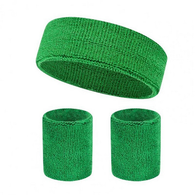 1 komplekti treeningpeapael randmekaitsega Pehme niiskust imav hingav veniv spordi higipael randmekaitse komplekt