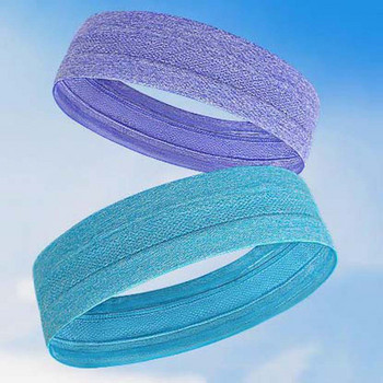 Yoga Hair Bands Head Sweatband Φορητό Hair Wrap Brace Workout Hair Wrap Πολυεστέρας Ελαστική ζώνη κεφαλιού Unisex