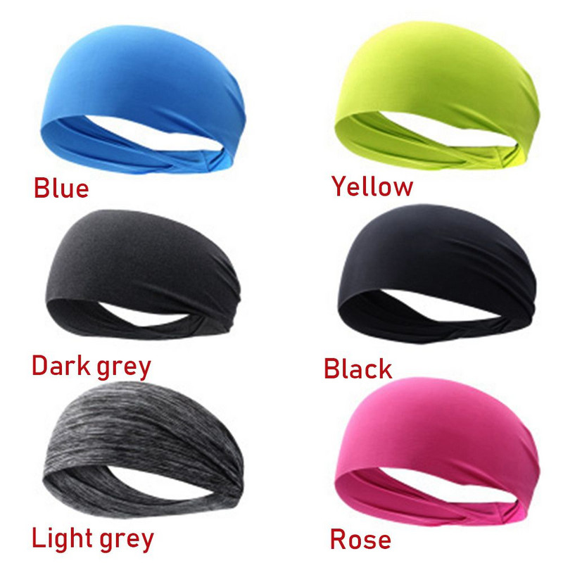 Vintage vienkrāsains jogas galvas saite, mezglota plata matu lente, modes turbāna aplauzums matu stīpa Galvas aptinums matu aksesuāri