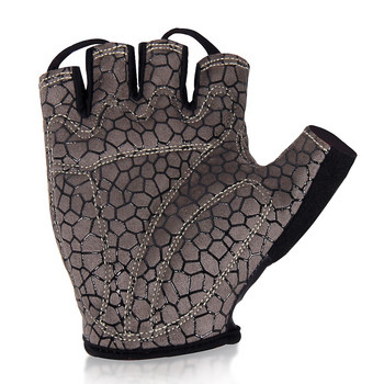 Ανδρικά Γυναικεία Γάντια άρσης βαρών γυμναστικής Body Building Γάντια γυμναστικής με μισό δάχτυλο γυμναστικής Αντιολισθητικά αθλητικά γάντια προπόνησης