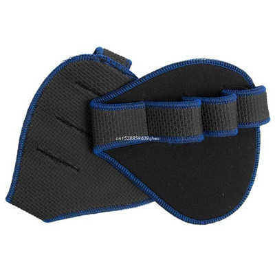 Pull Up Grips Pads με 4 Finger Loop Lifting Sweat Proof Pads για Calisthenics και Powerlifting Glove Workout for Gym Dropship