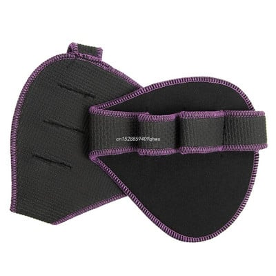 Pull Up Grips Pads με 4 Finger Loop Lifting Sweat Proof Pads για Calisthenics και Powerlifting Glove Workout for Gym Dropship