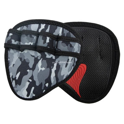 Pull Up Grips Pads με 4 Finger Loop Lifting Sweat Proof Pads για Calisthenics και Powerlifting Glove Workout for Gym Dropship